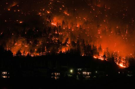 Šumski požari, Kanada
