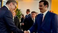 Vučić razgovarao sa emirom Katara, pa mu uputio poziv da dođe u Srbiju