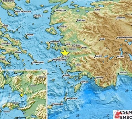 Kušadasi Turska zemljotres