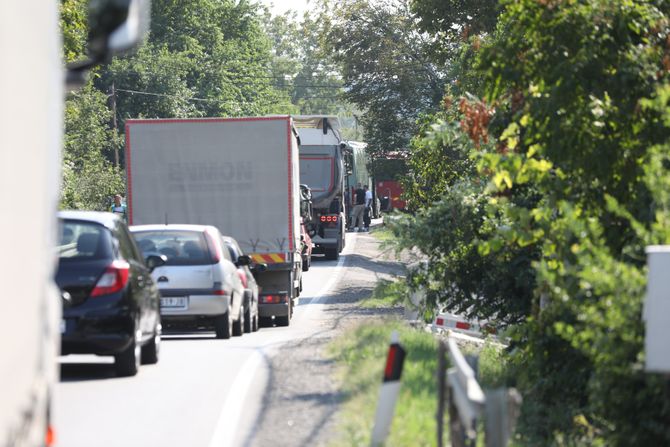 Umka gužva u saobraćaju