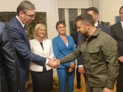 Grčka Atina Aleksandar Vučić i Volodimir Zelenski