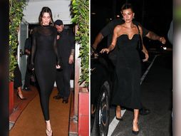 Kendall Jenner, Hailey Bieber