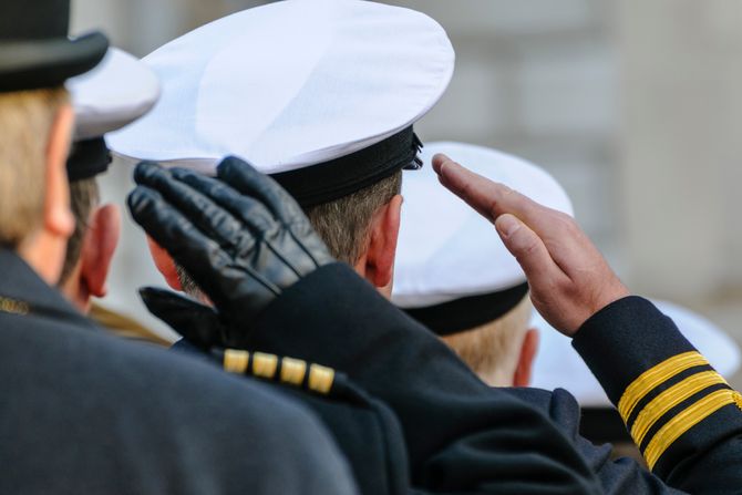 Kraljevska mornarica oficiri kraljevske mornarice komemoracija povodom Dana sećanja Remembrance Day commemorations