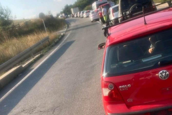 Saobraćajna nezgoda na putu Nova Varoš-Zlatibor