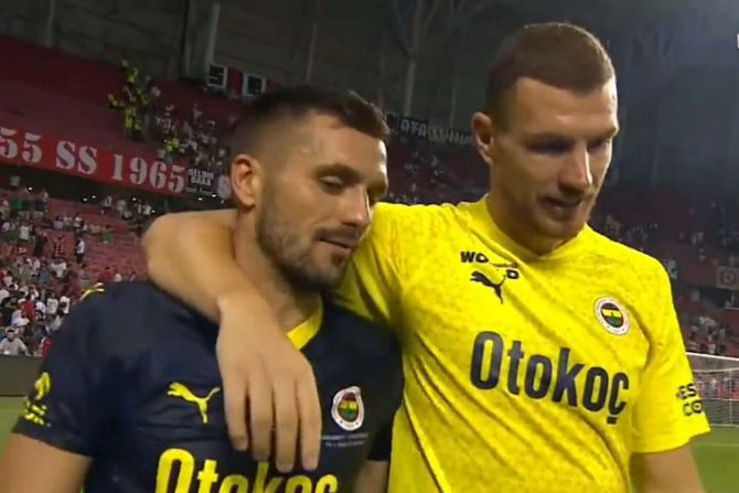 dušan tadić edin džeko fenerbahče