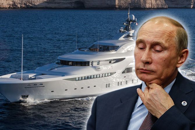 Vladimir Putin Superjahta Grejsful