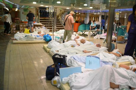 Grčka požar bolnica evakuacija pacijenti