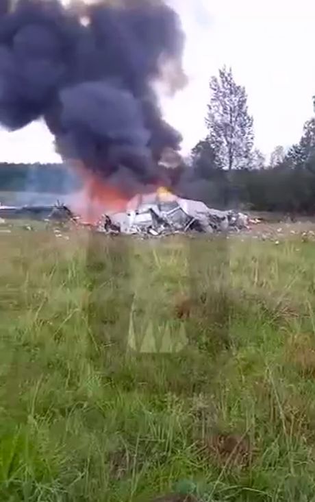 Jevgenij Prigožin pad srušio se avion Rusija