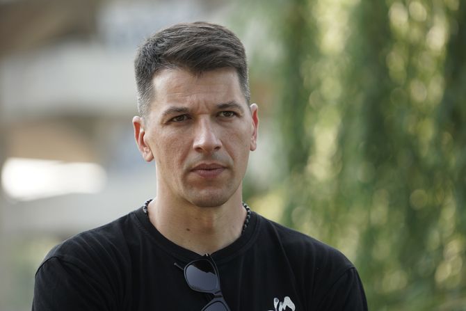 Viktor Savić, glumac, grafit Viktor Savić, glumac, grafit