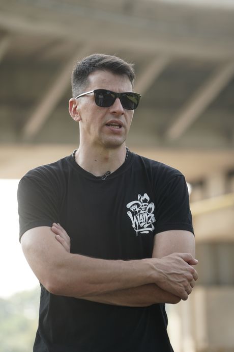 Viktor Savić, glumac, grafit