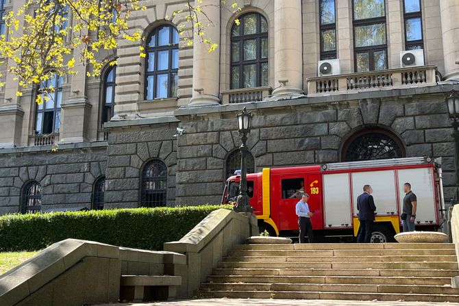 Narodne skupštine Republike Srbije, Lift, nesreća