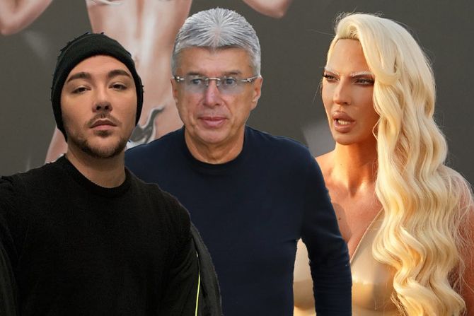 Jelena Karleuša, Saša Popović i Milan Stanković Jelena Karleuša, Saša Popović i Milan Stanković