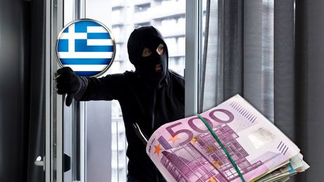 Lopov, novac, Grčka