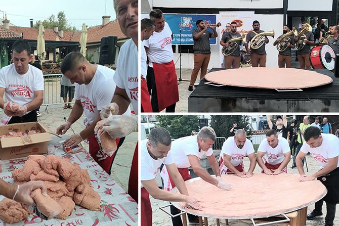 Leskovac Roštiljijada Pljeskavica Ginisov Rekord Fičer