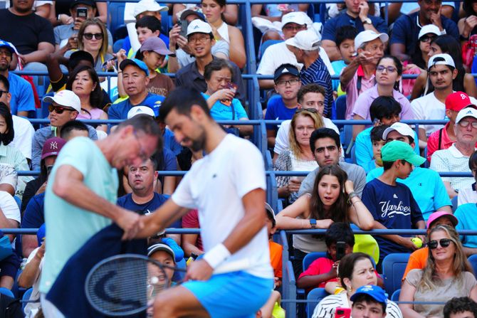 Novak Đoković, Klaudio Cimalja, US Open