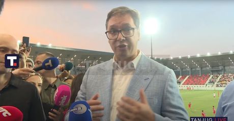 Vučić stadion Leskovac Dubočica