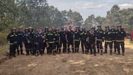 Požar u Grčkoj se širi u nekoliko pravaca: Srpski vatrogasci odmah po dolasku počeli borbu sa vatrom