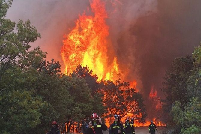 SVS vatrogasci, Grčka požari