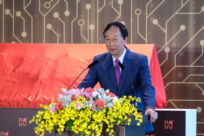 Terry Gou, Teri Gou, osnivač Foxxon