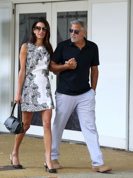 George, Amal Clooney, Džordž i Amal Kluni