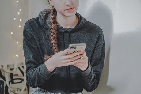 telefon, tinejdžer telefon, tinejdžer