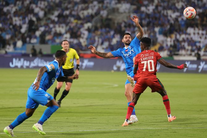 Aleksandar Mitrović i Malkom, FK Al Hilal Aleksandar Mitrović i Malkom, FK Al Hilal