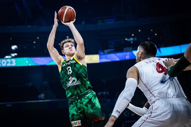 rokas jokubaitis košarkaška reprezentacija litvanije mundobasket 2023