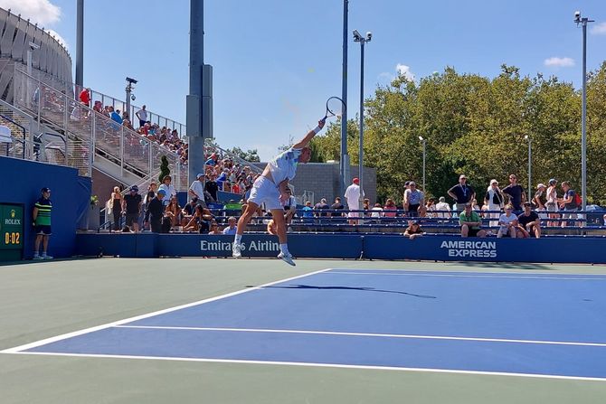 Laslo Đere tenis us open