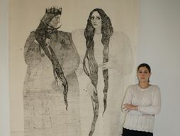 Izložba umetnice Ana Simić, galerija KvArtBW, TC Galerija