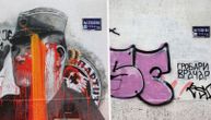 Prekrečen mural Ratku Mladiću u Njegoševoj, tu je sada "običan" grafit, evo šta se desilo s Dražom