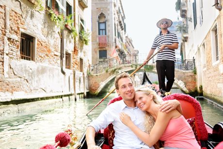 Ljubav, par, Venecija Ljubav, par, Venecija