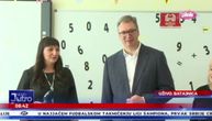 Vučić u Batajnici: "Uložili smo 3,5 miliona evra u renoviranje škole i nastvaljamo dalje"