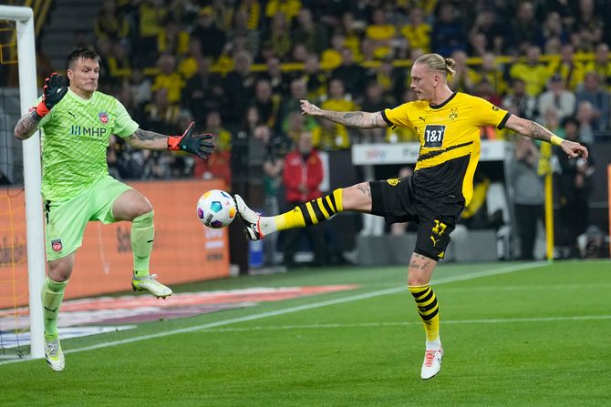 Borusija Dortmund - Hajdenhajm, Marius Volf i Kevin Miler