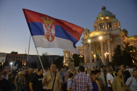 Protest Srbija protiv nasilje