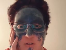 Tetovirana žena tetovaža lice