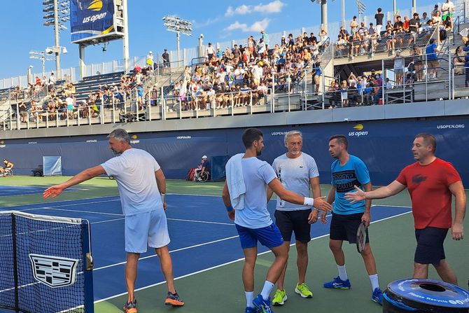 Novak Djokovic, klinac, US Open