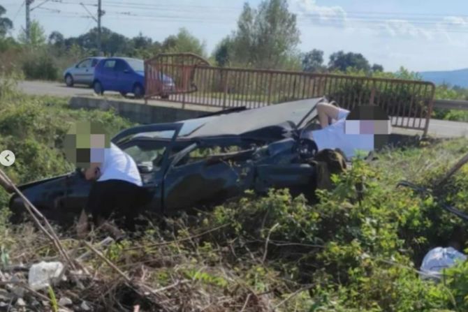 Saobraćajna nesreća na putu između Paraćina i Ćuprije