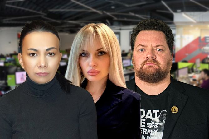 Redakcija Telegrafa Tanja Urošević, Ivana Anđelković, Andrija Ivanović