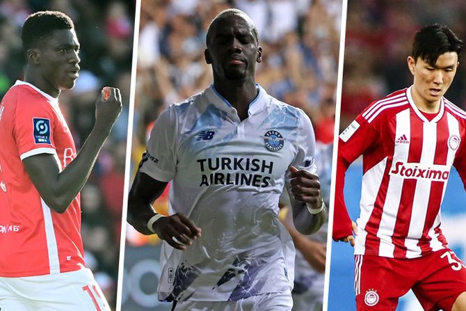 Stavi FK Crvena zvezda, Naser Điga, Šerif Endijae, Hvan In Beom