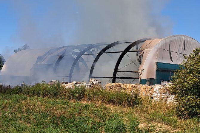 Lokalizovan požar u Veterniku