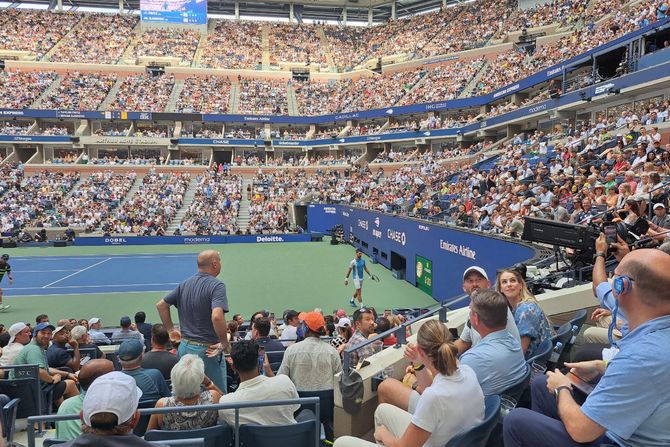 Novak Đoković, US Open ,navijač