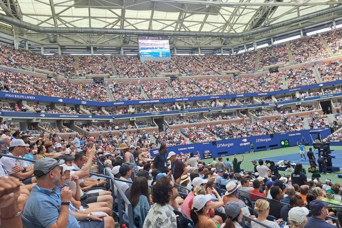 Novak Đoković, US Open ,navijač