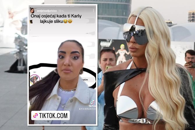 Andjela Đuričić, Jelena Karleuša