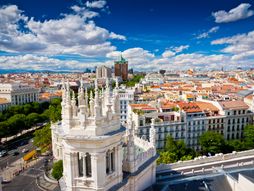 Madrid Šapanija, panorama grada