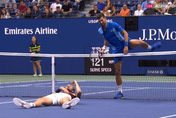 Novak Đoković, Danil Medvedev, US Open