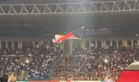 Fudbalska reprezentacija Hrvatske, Jermenija, zastava, dron
