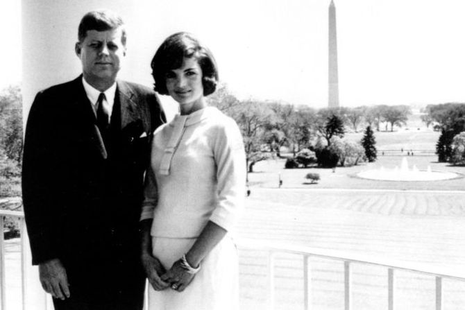 Jackie and john kennedy