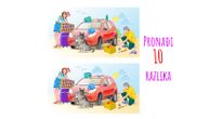 Pronađite 10 razlika: Družina sa putovanja nije ista na obe ilustracije
