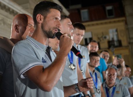 Košarkaši Srbija reprezentacija doček Skupština grada Košarkaši Srbija reprezentacija doček Skupština grada