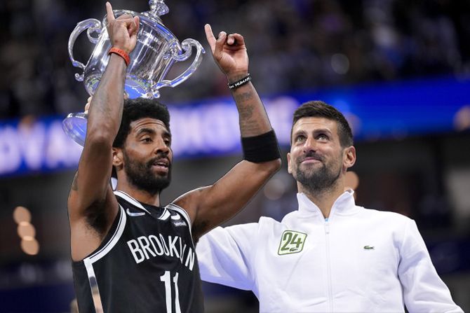 Kajri Irving i Novak Đoković Kajri Irving i Novak Đoković